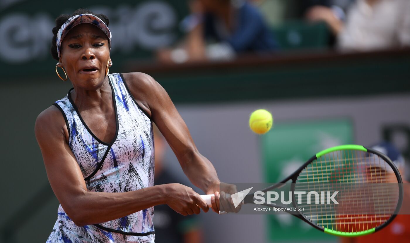 Tennis. Roland Garros. Day Eight