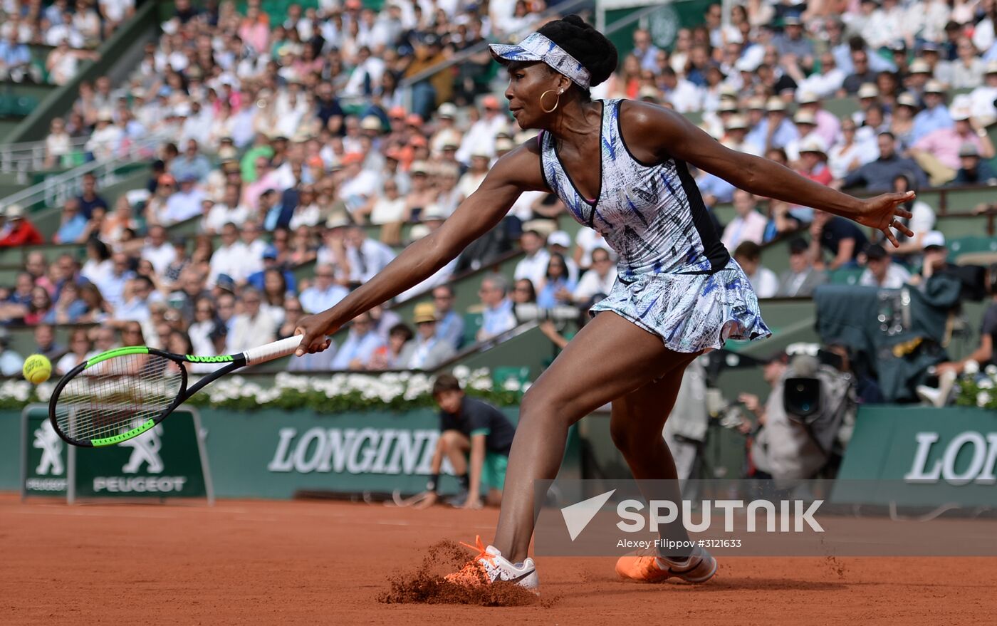 Tennis. Roland Garros. Day Eight