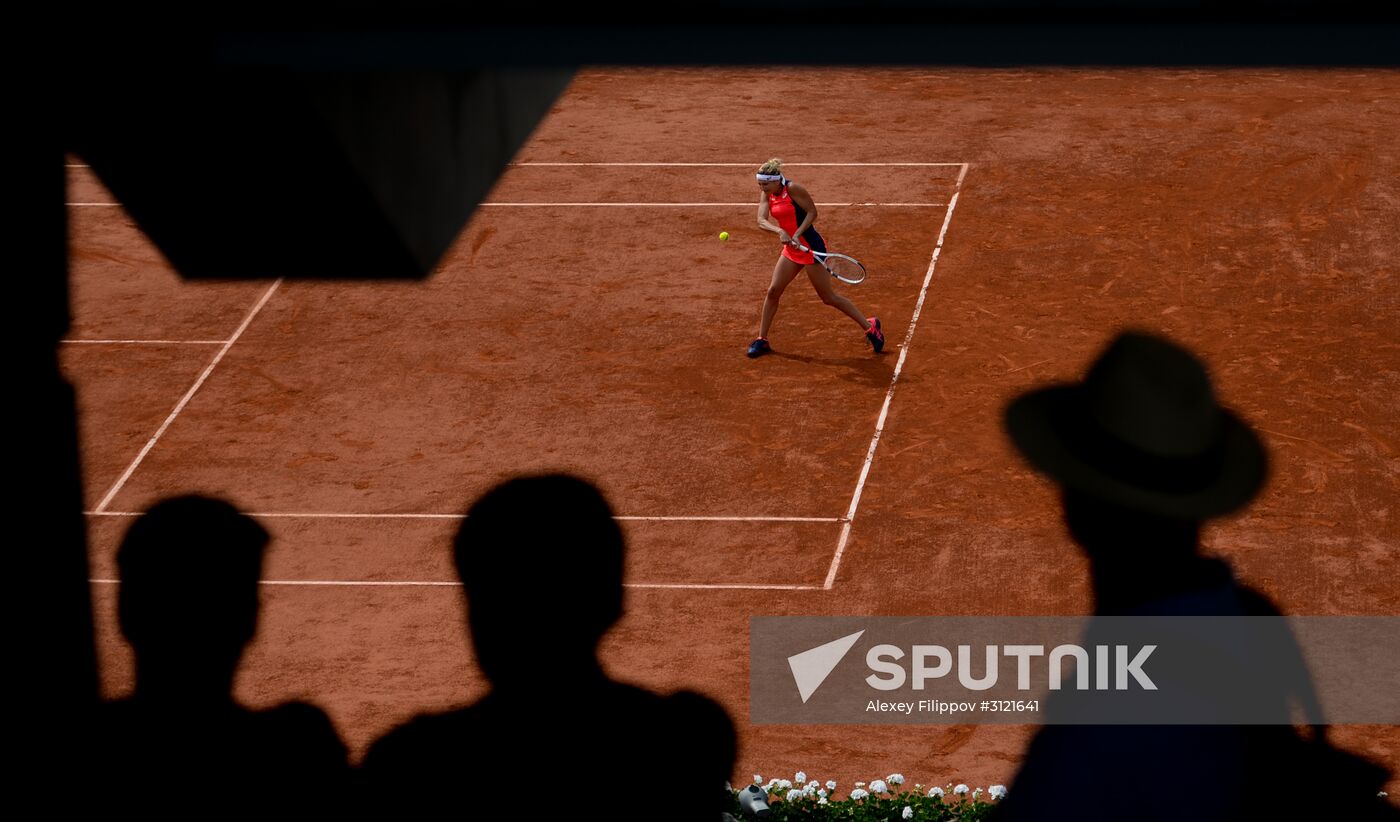 Tennis. Roland Garros. Day Eight