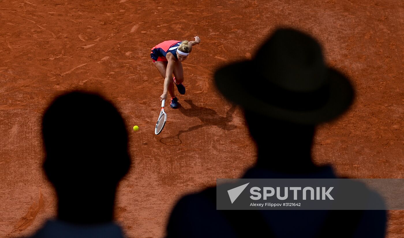 Tennis. Roland Garros. Day Eight