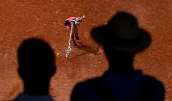 Tennis. Roland Garros. Day Eight