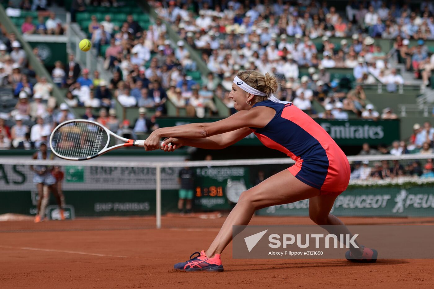 Tennis. Roland Garros. Day Eight
