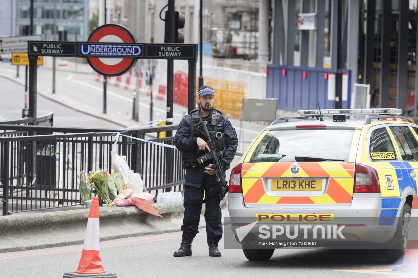 Terrorist attack sites in London