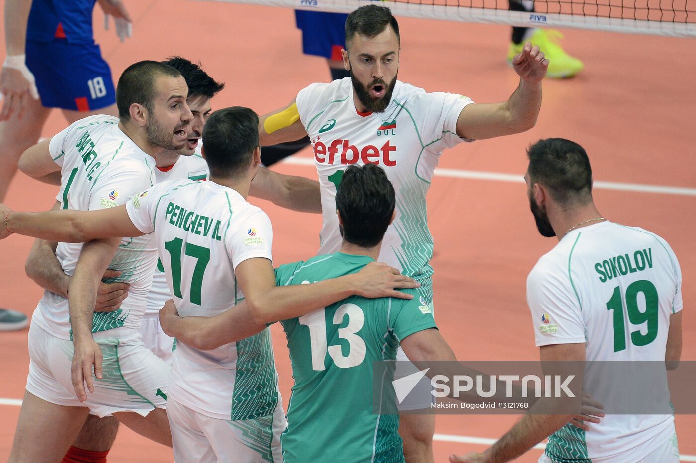 FIVB Volleyball World League. Men. Russia vs. Bulgaria