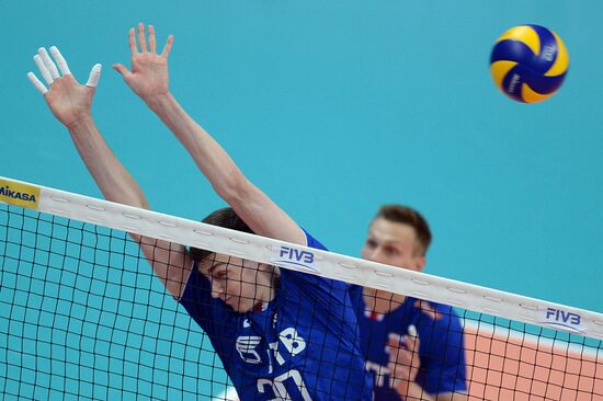 FIVB Volleyball World League. Men. Russia vs. Bulgaria