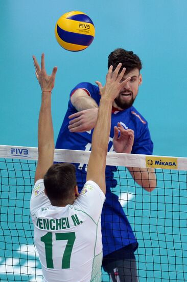 FIVB Volleyball World League. Men. Russia vs. Bulgaria