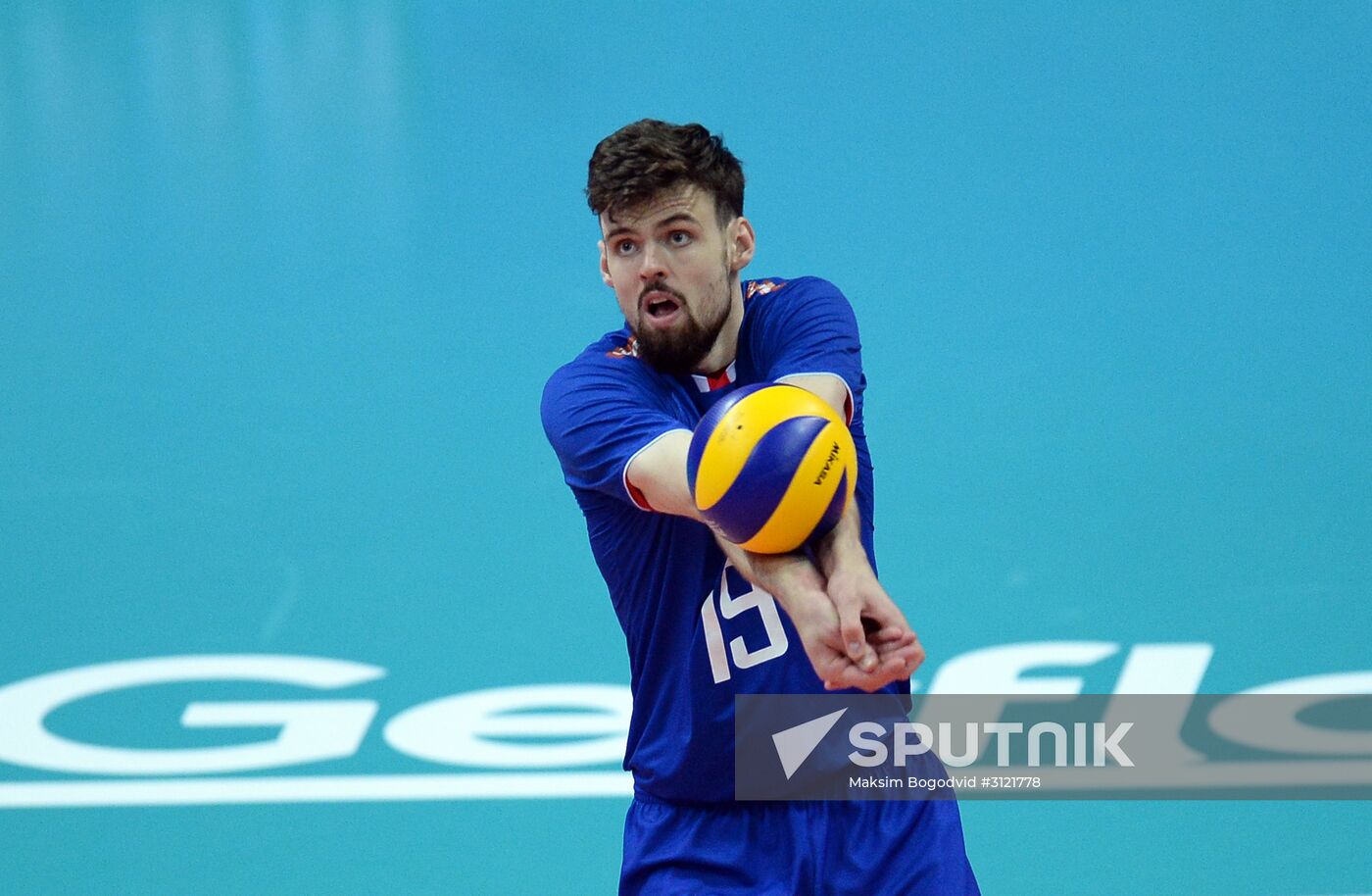 FIVB Volleyball World League. Men. Russia vs. Bulgaria