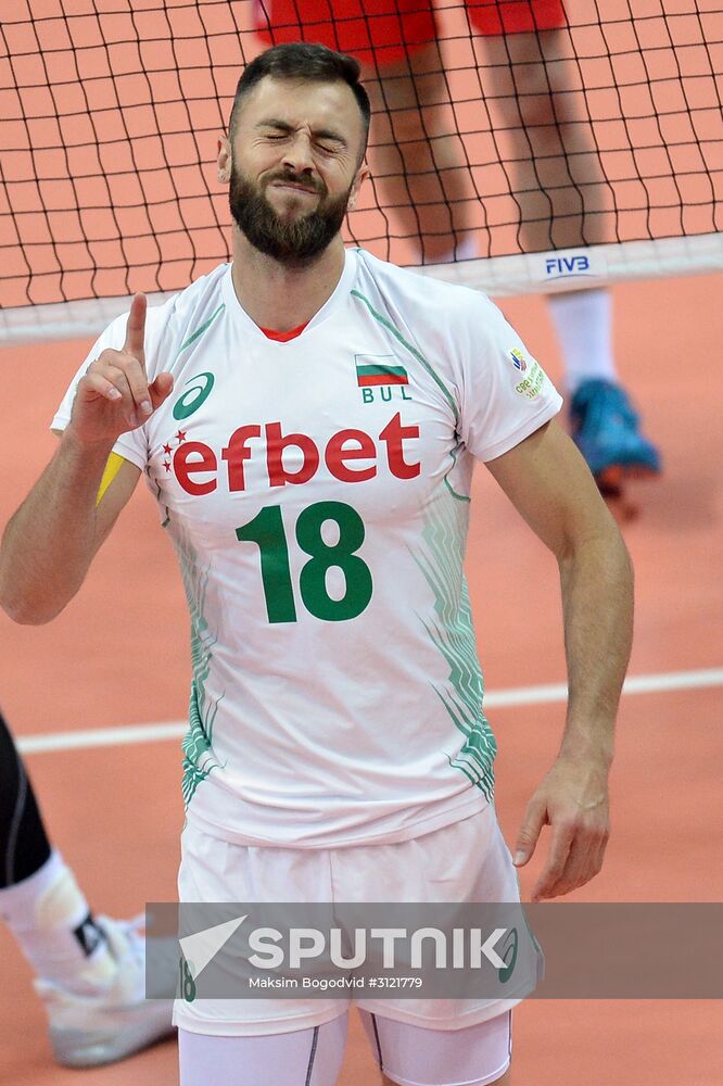 FIVB Volleyball World League. Men. Russia vs. Bulgaria