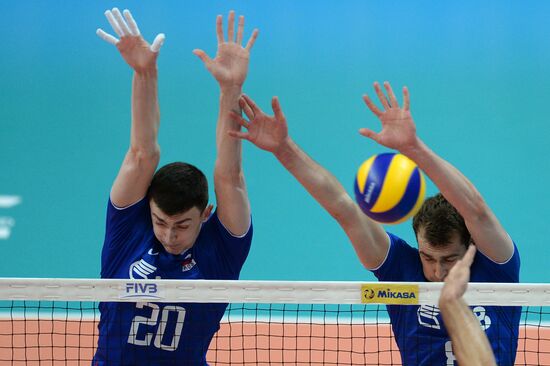 FIVB Volleyball World League. Men. Russia vs. Bulgaria