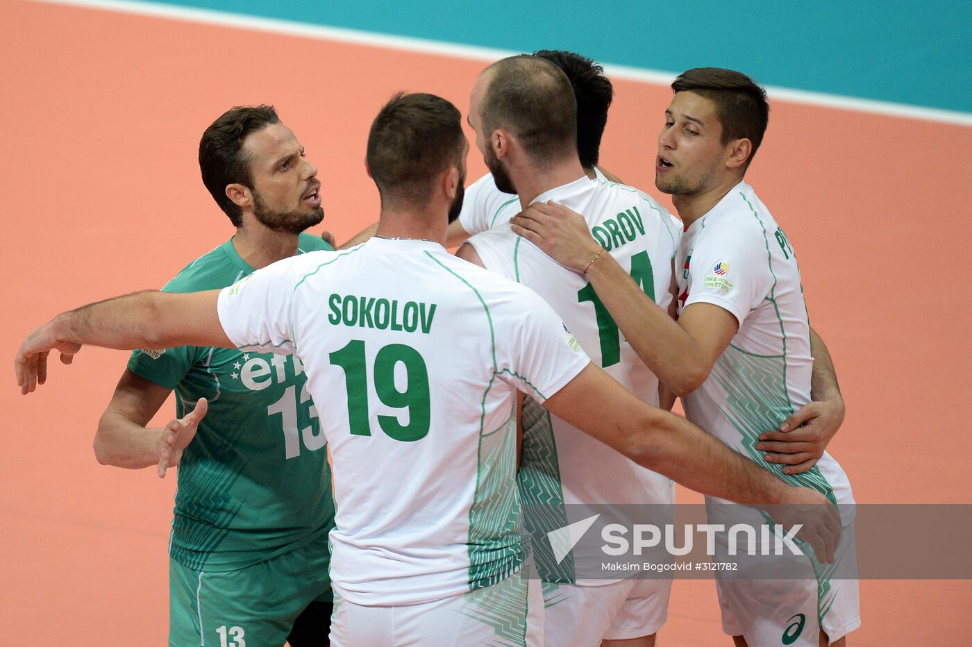 FIVB Volleyball World League. Men. Russia vs. Bulgaria