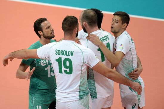 FIVB Volleyball World League. Men. Russia vs. Bulgaria