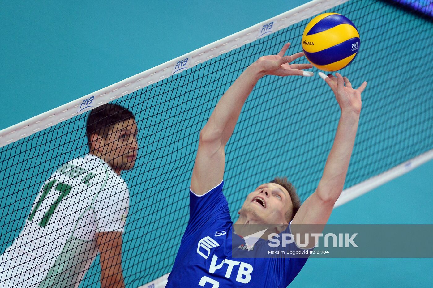 FIVB Volleyball World League. Men. Russia vs. Bulgaria