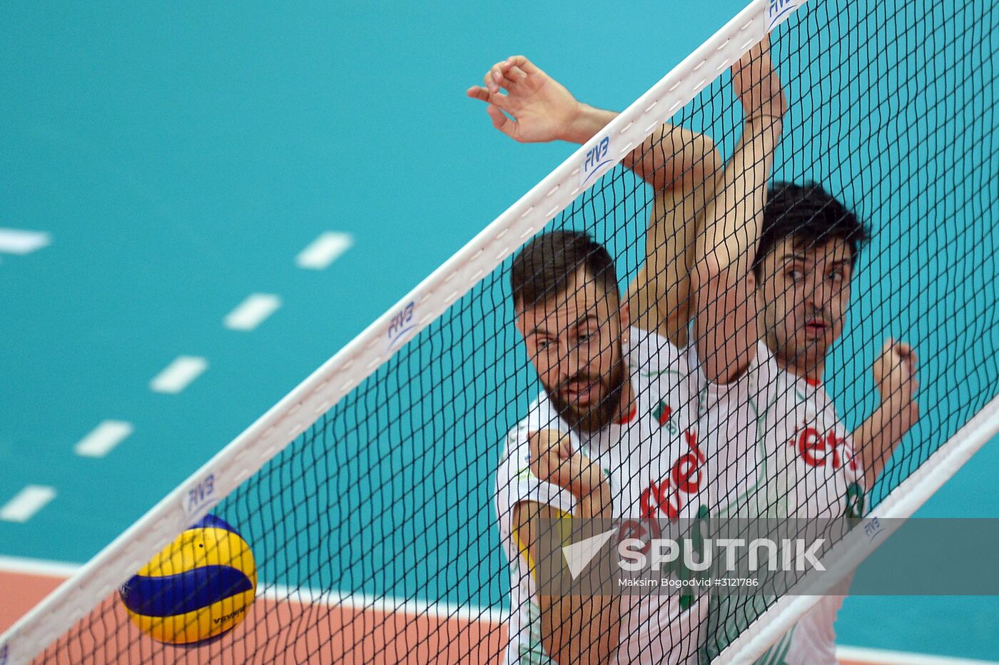 FIVB Volleyball World League. Men. Russia vs. Bulgaria