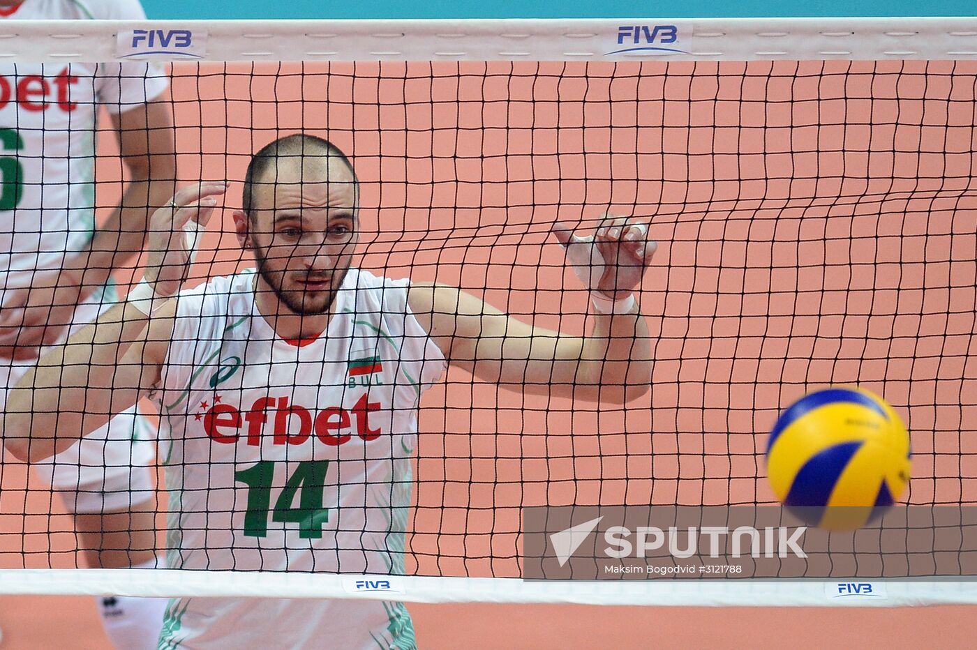 FIVB Volleyball World League. Men. Russia vs. Bulgaria