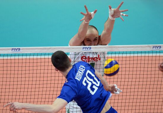 FIVB Volleyball World League. Men. Russia vs. Bulgaria