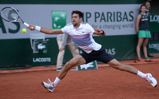 Tennis. Roland Garros. Day Eight