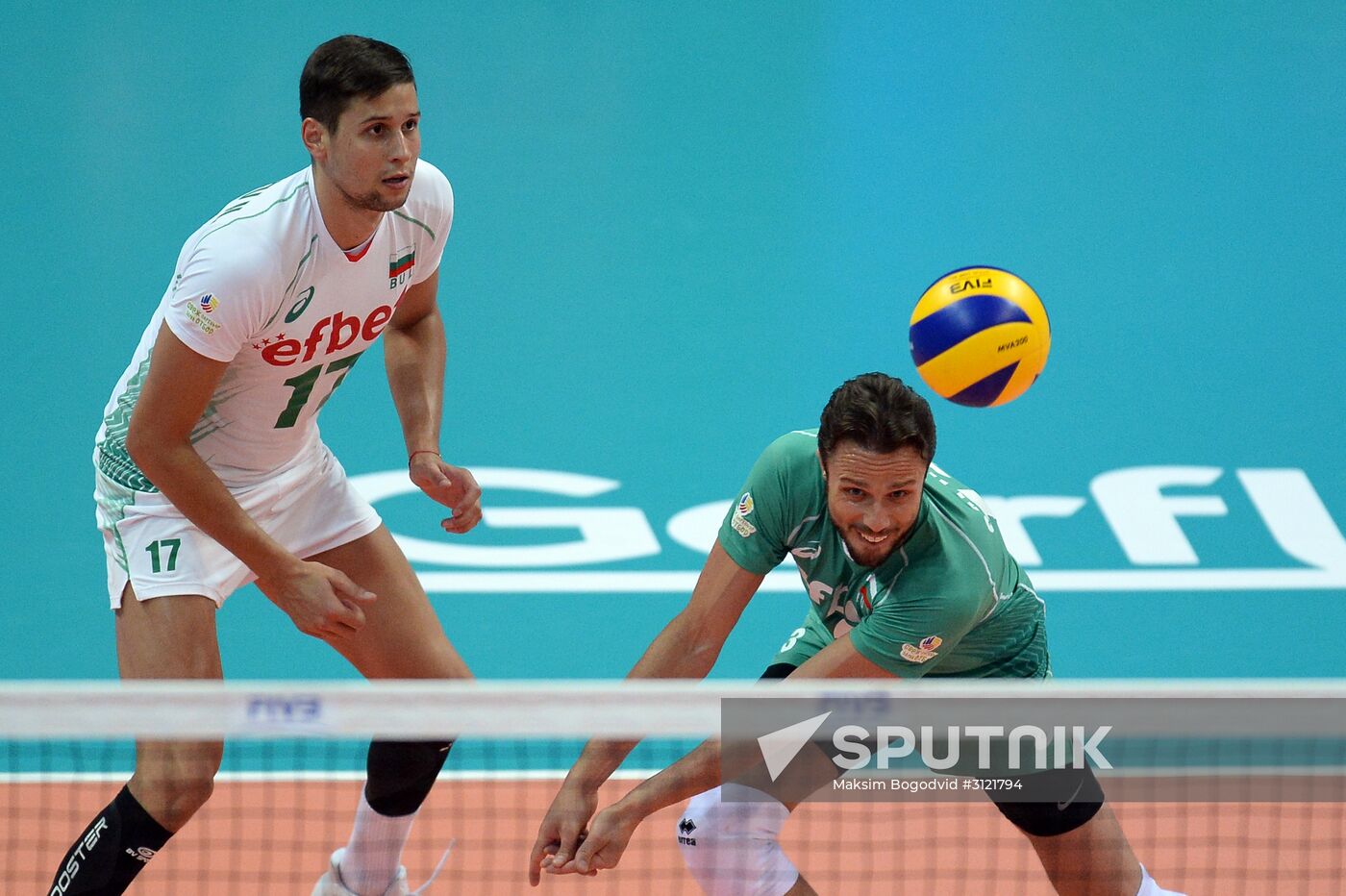 FIVB Volleyball World League. Men. Russia vs. Bulgaria