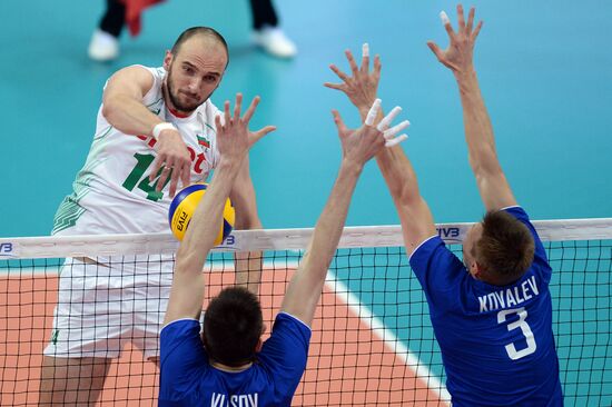 FIVB Volleyball World League. Men. Russia vs. Bulgaria