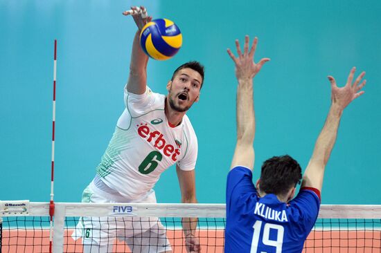 FIVB Volleyball World League. Men. Russia vs. Bulgaria