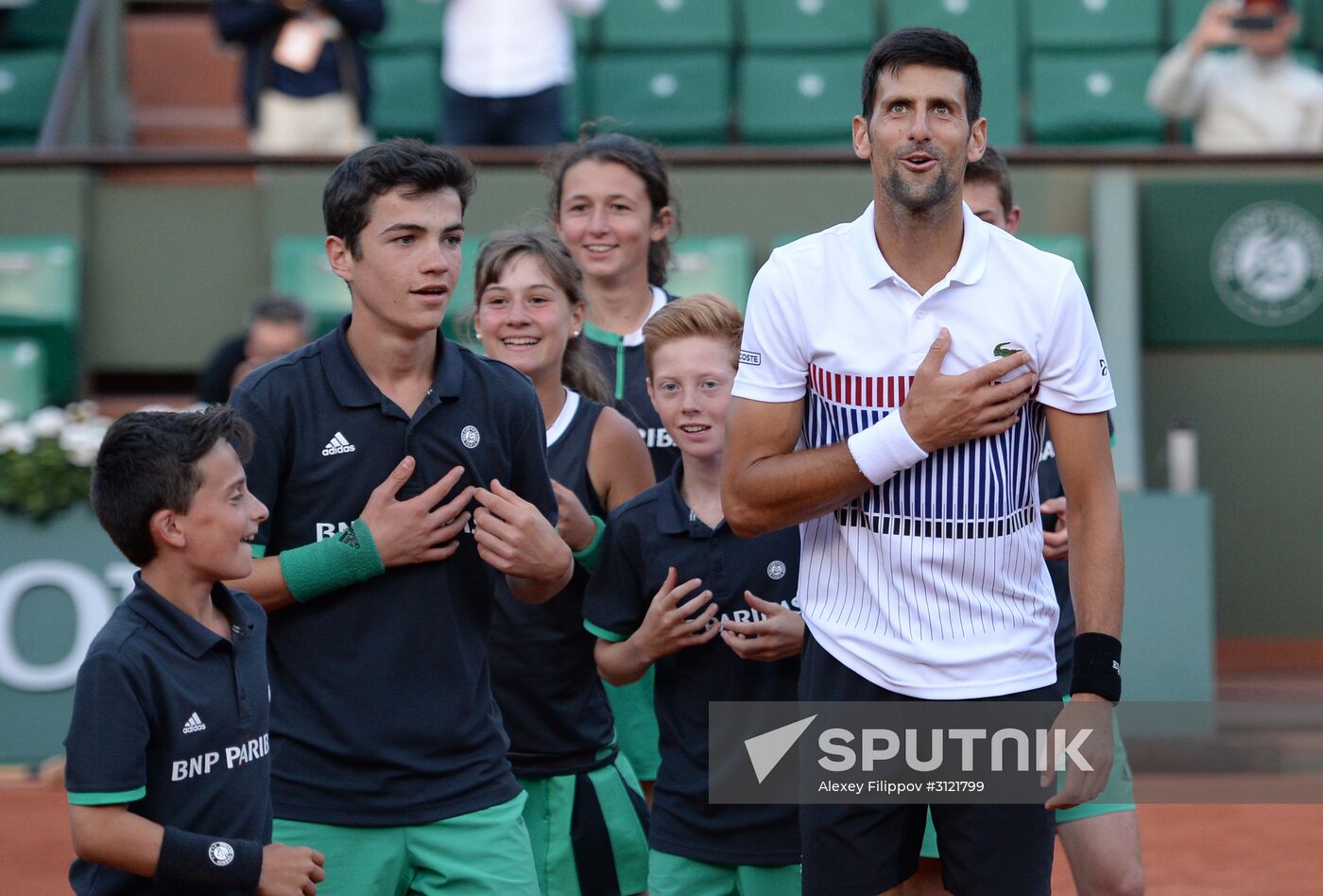 Tennis. Roland Garros. Day Eight