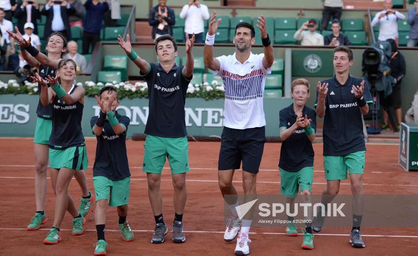 Tennis. Roland Garros. Day Eight