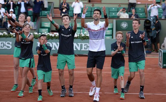 Tennis. Roland Garros. Day Eight