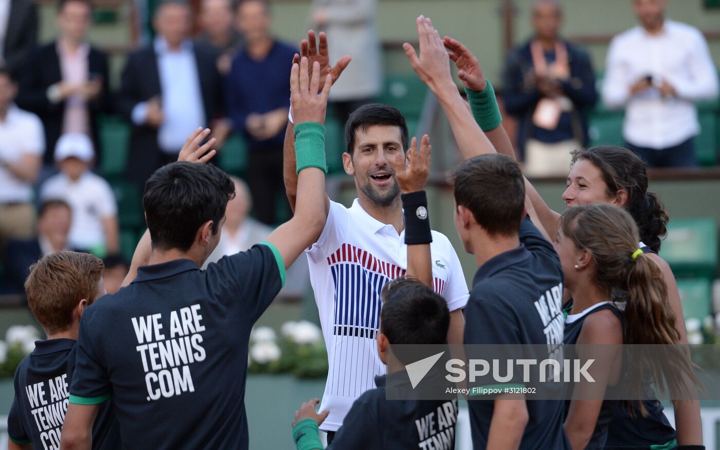 Tennis. Roland Garros. Day Eight