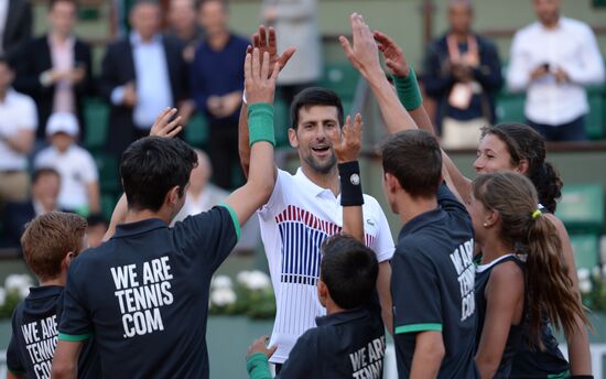 Tennis. Roland Garros. Day Eight