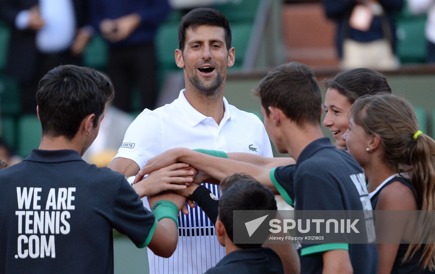 Tennis. Roland Garros. Day Eight