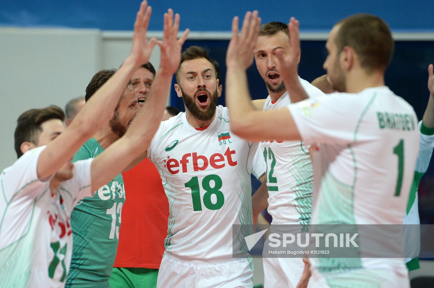 FIVB Volleyball World League. Men. Russia vs. Bulgaria