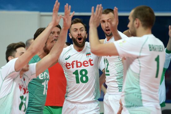 FIVB Volleyball World League. Men. Russia vs. Bulgaria