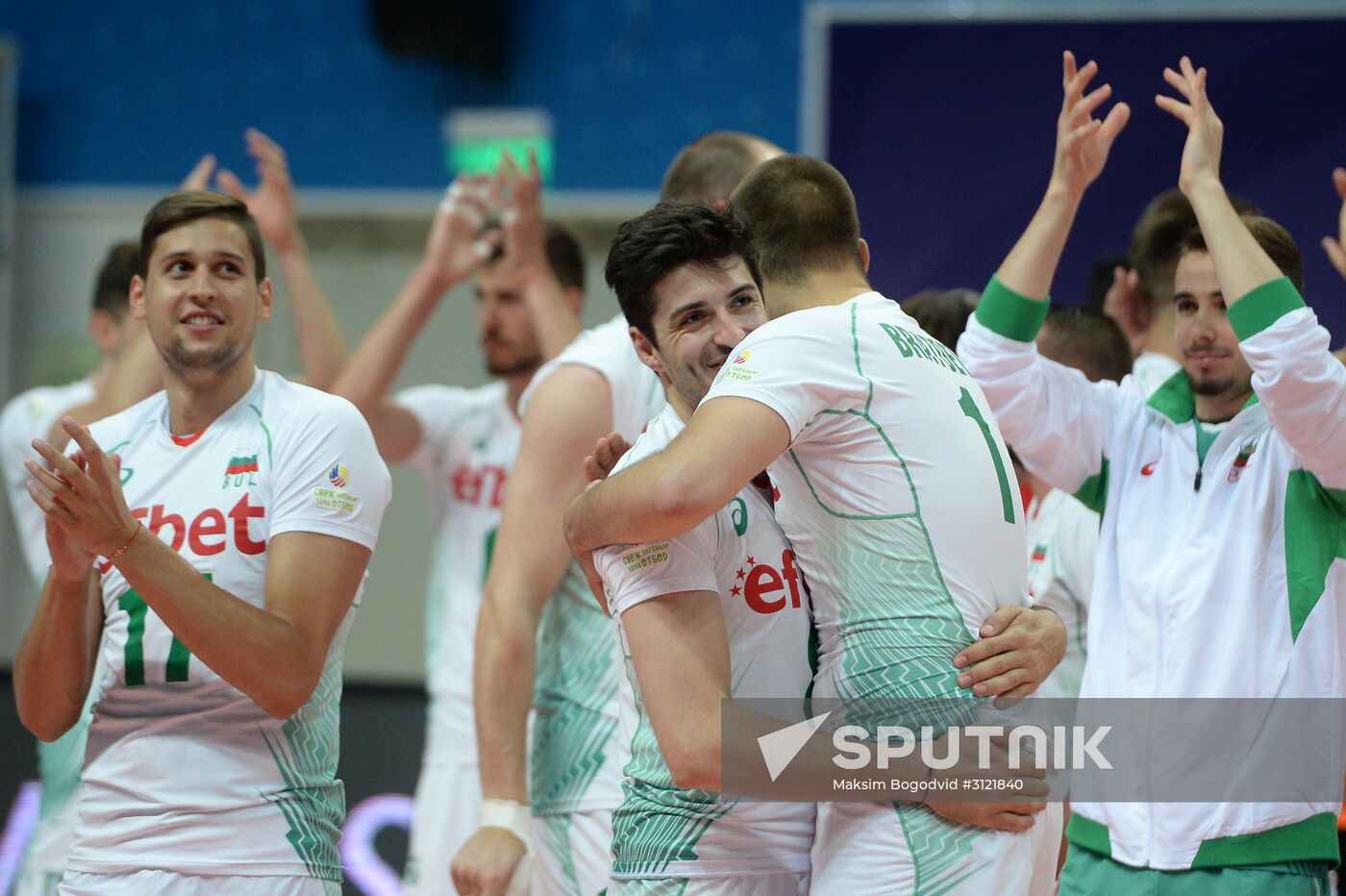 FIVB Volleyball World League. Men. Russia vs. Bulgaria