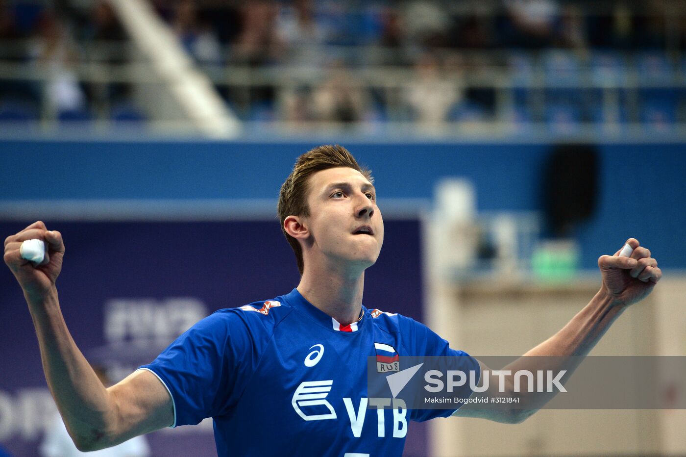 FIVB Volleyball World League. Men. Russia vs. Bulgaria