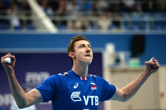 FIVB Volleyball World League. Men. Russia vs. Bulgaria