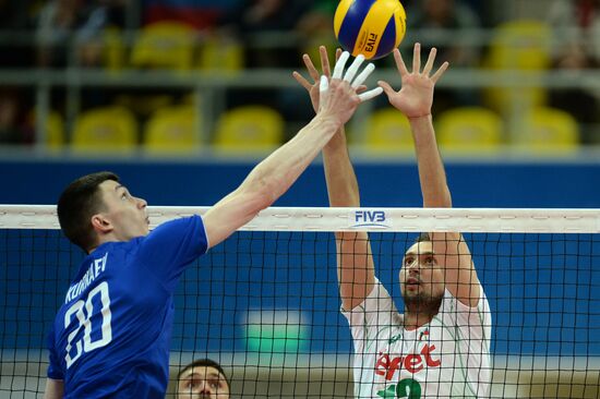 FIVB Volleyball World League. Men. Russia vs. Bulgaria