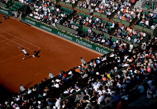 Tennis. Roland Garros. Day Eight