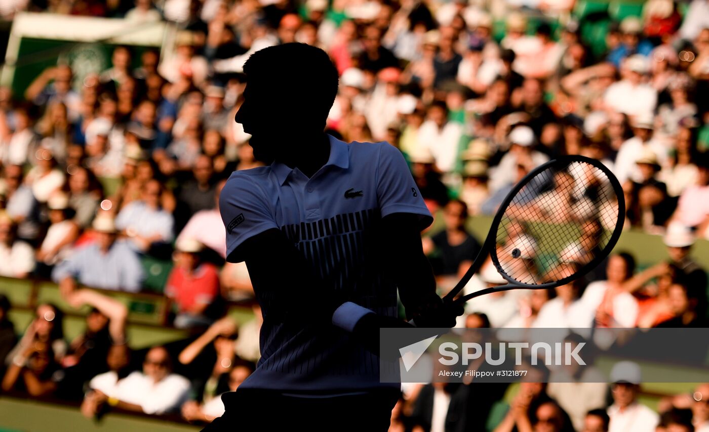 Tennis. Roland Garros. Day Eight