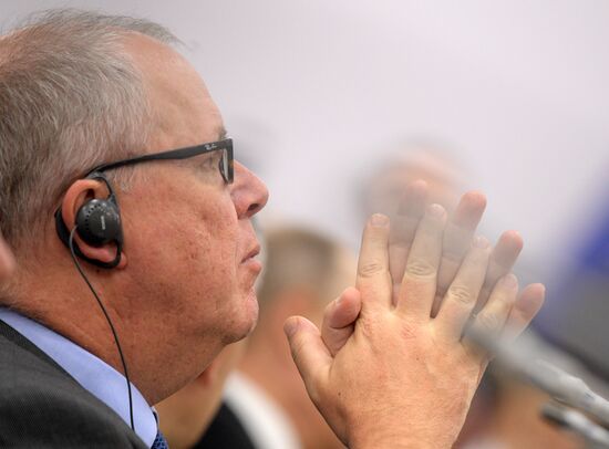 President Vladimir Putin attends 2017 St. Petersburg International Economic Forum. Day two