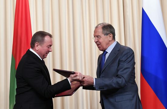 Foreign Ministry Boards of Russia and Belarus hold joint meeting