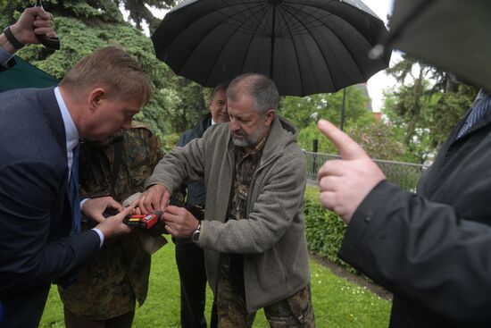 Falcon chicks handed over to Kremlin Commandant's Office