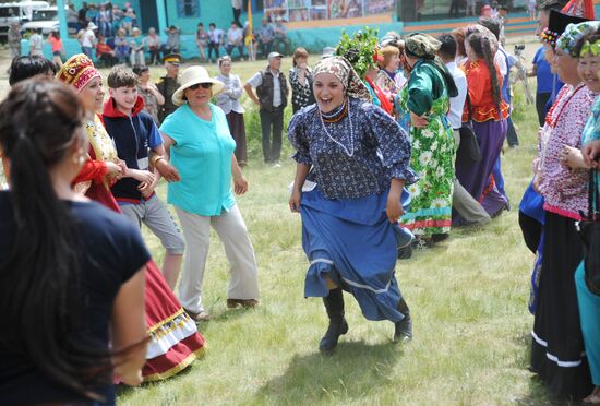 "Onon: Times and Peoples Connected" ethnic and environmental festival in Chita