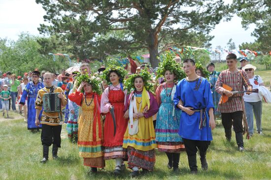 "Onon: Times and Peoples Connected" ethnic and environmental festival in Chita