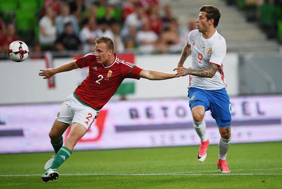 Football friendly Hungary vs. Russia