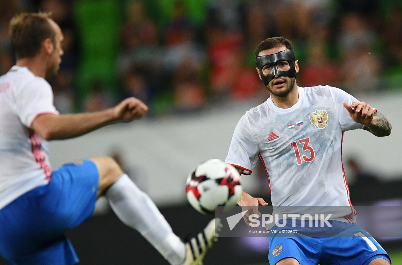 Hungary vs. Russia friendly football match