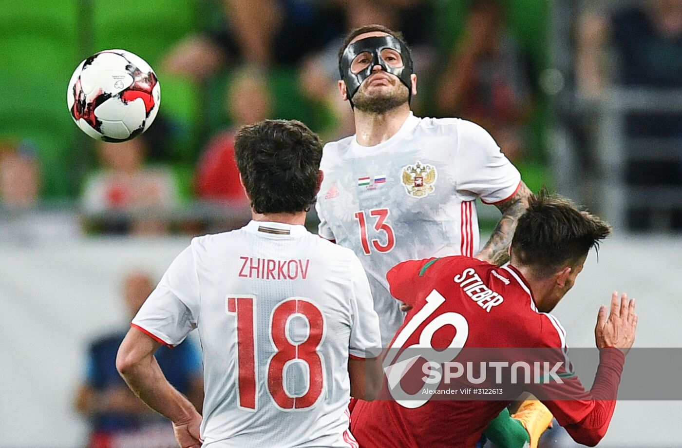 Hungary vs. Russia friendly football match