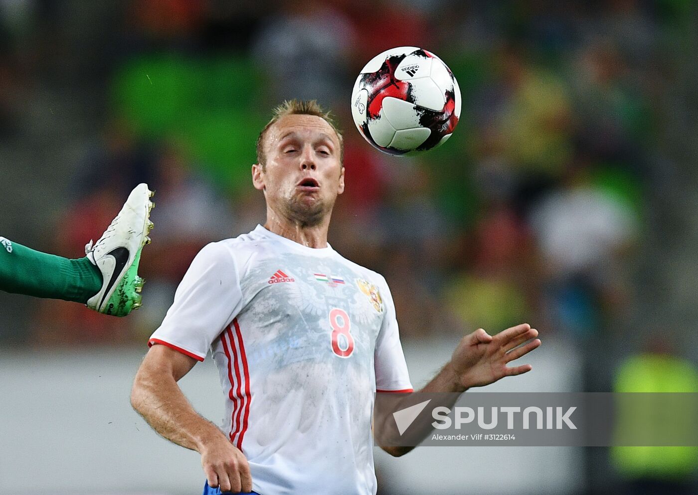 Hungary vs. Russia friendly football match