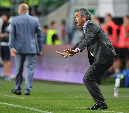 Hungary vs. Russia friendly football match