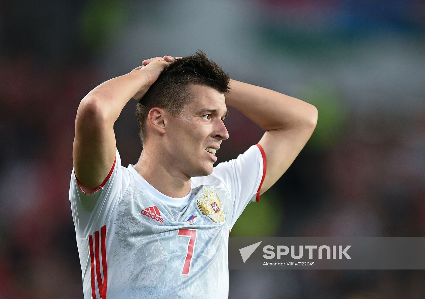 Hungary vs. Russia friendly football match