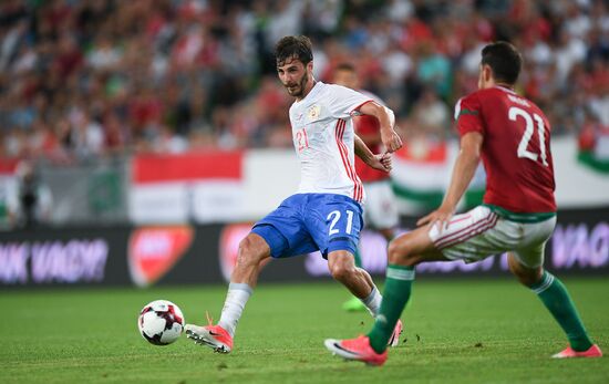 Hungary vs. Russia friendly football match