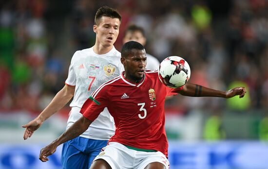 Hungary vs. Russia friendly football match